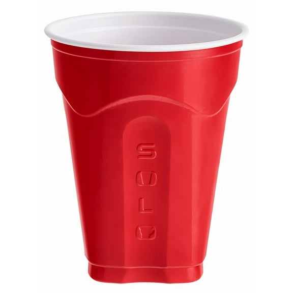 SOLO Red Squared Solo Cups, 9 oz, 50-Count (Pack of 3)