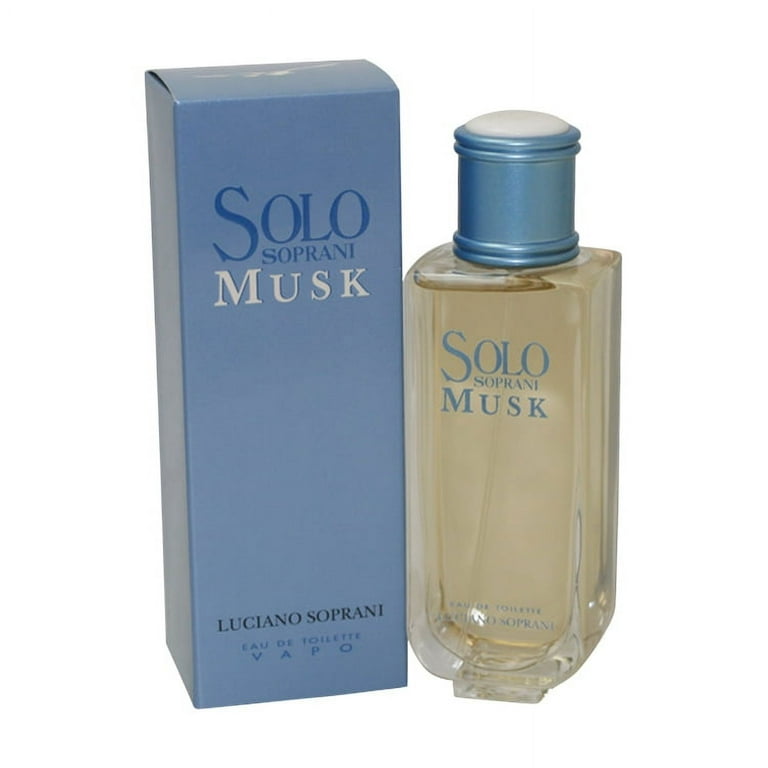 SOLO SOPRANI MUSK by Luciano Soprani for Men EAU DE TOILETTE SPRAY