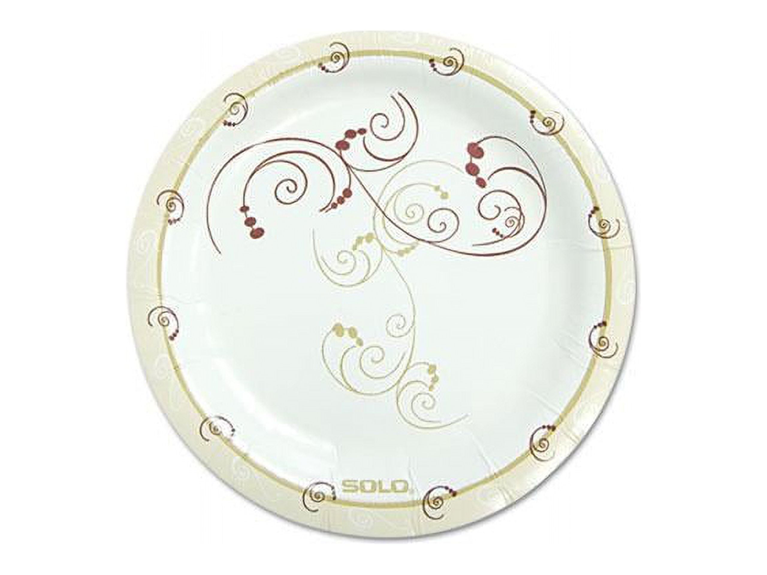 Symphony Paper Dinnerware, Mediumweight Plate, 6 Symphony Paper Dinnerware, Mediumweight Plate, 6