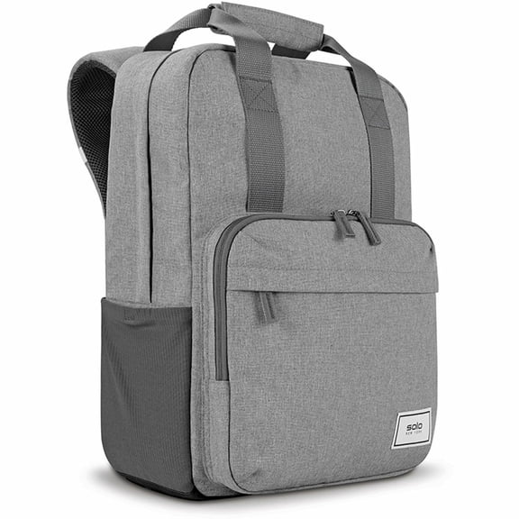 Solo Re:claim Carrying Case (Backpack) for 15.6" Notebook, Gray