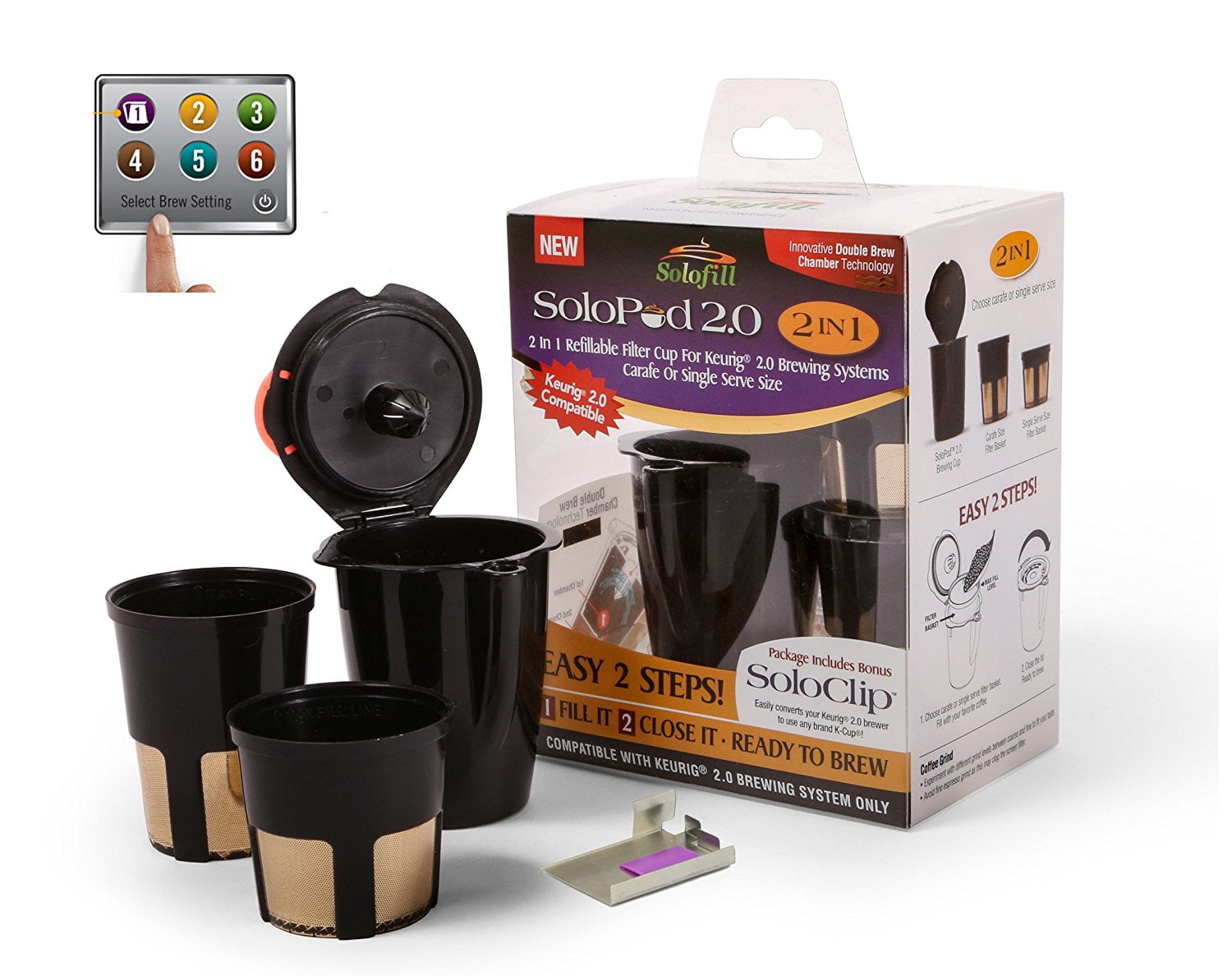 Keurig k500 plus top