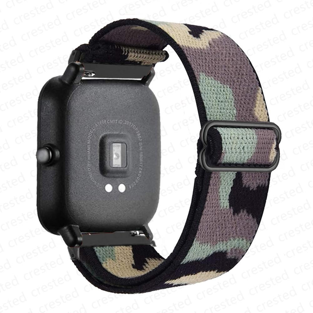 Slol SOLOLUP (1/3Pack) 20mm 22mm Scrunchie Nylon Bands For Samsung Galaxy ...