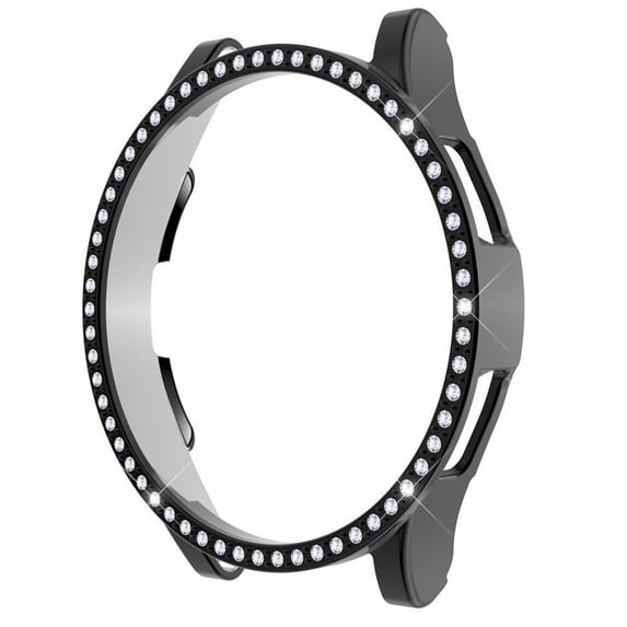SOLOLUP (1/3Pack) Bling Hard Case for Samsung Watch 4 Case 40mm 44mm Diamond Shockproof PC Full Shell Protector Protective Cover Bumper for Samsung Watch 4 classic 46mm 44mm for Women