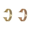 thumbnail image 1 of SOLOLUP (1Pack/2Pack) Bling Stainless Steel Band for Apple Watch Bands for Women Diamonds Adjustable Link Metal Wristbands Strap Replacement Accessories for iWatch Series Ultra 8 7 SE 6 5 4 3 2 1, 1 of 9