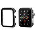thumbnail image 1 of SOLOLUP (1Pack/2Pack) Hard Case for Apple Watch Case 42mm 44mm 38mm 40mm Shockproof Tempered Glass Screen Protector Aluminum Protective Cover Bumper for iWatch Seriess SE 6 5 4 3 2 1 Accessories, 1 of 11