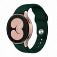 thumbnail image 1 of SOLOLUP (1Pack/3Pack) 20mm No Gaps Silicone Band for Samsung Galaxy Watch 5 40/44mm Watch 5 Pro 45mm Galaxy Watch 4 40/44mm Galaxy Watch 4 Classic 42/46mm Elastic Adjustable Sport Bands Strap, 1 of 11
