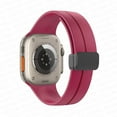 thumbnail image 1 of SOLOLUP (1Pack/3Pack) Silicone Magnetic Band for Apple Watch Bands 45mm 41mm 40mm 44mm 49mm 38mm 42mm for Women Men Elastic Adjustable Sport Band Wristbands Strap for iWatch Ultra 8 7 6 5 4 3 2 1 Nike, 1 of 8