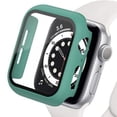 thumbnail image 1 of SOLOLUP (1Pack/3pack) Tempered Glass Hard Case for Apple Watch Case 45mm 44mm 38mm 42mm 41mm 40mm PC Shockproof Full Protective Bumper Case Face Cover Accessories for iWatch Series 8 7 SE 6 5 4 3 2 1, 1 of 9