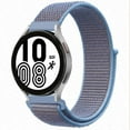 thumbnail image 1 of SOLOLUP 20mm 22mm Band for Samsung Galaxy Watch 6 5 4 40mm 44mm/ 6 Classic 43mm 47mm 46mm 42mm/ Active 2 3, Braided Velcro Nylon Loop Strap for Amazfit watch Garmin watch, 1 of 15