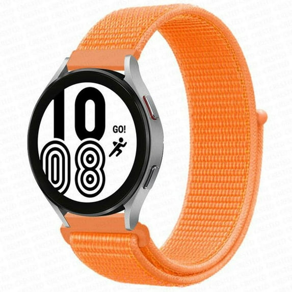SOLOLUP 20mm 22mm Band for Samsung Galaxy Watch 6 5 4 40mm 44mm/ 6 Classic 43mm 47mm 46mm 42mm/ Active 2 3, Braided Velcro Nylon Loop Strap for Amazfit watch Garmin watch