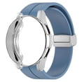 thumbnail image 1 of SOLOLUP 20mm Band and Case Compatible with Samsung Galaxy Galaxy Watch 5 4 40mm 44mm/ Watch 4 classic 46mm 42mm Women Men / Smartwatch Sport Silicone Strap and watch cover (Without film), 1 of 7