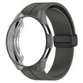 thumbnail image 1 of SOLOLUP 20mm Band and Case Compatible with Samsung Galaxy Galaxy Watch 5 4 40mm 44mm/ Watch 4 classic 46mm 42mm Women Men / Smartwatch Sport Silicone Strap and watch cover (Without film), 1 of 7