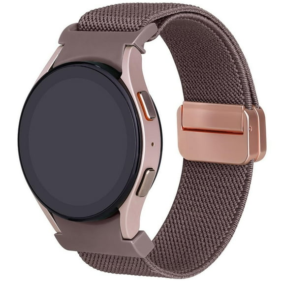 SOLOLUP 20mm Bands For Samsung Galaxy Watch 6 5 4 Band 40mm 44mm / Watch 5 Pro 45mm/ Galaxy Watch 6 4 Classic 43mm 47mm 42mm 46mm Stretchy Braided Nylon Straps Replacement Wristbands for Women Men