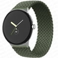 thumbnail image 1 of SOLOLUP Braided Bands Solo Loop Compatible with Google Pixel Watch/Pixel Watch 2, Stretchy Nylon Elastic Straps for Google Pixel Watch Wristbands Women Men, 1 of 14