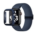 thumbnail image 1 of SOLOLUP Braided Solo Loop for Aplle Watch Bands and Case 44mm 45mm 41mm 38mm 40mm 49mm 42mm Adjustable Sport Nylon Scrunchie Band Protective Cover Bumper with for iWatch Series 8 7 SE 6 5 4 3 2 1, 1 of 8