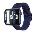 thumbnail image 1 of SOLOLUP Braided Solo Loop for Aplle Watch Bands and Case 44mm 45mm 41mm 38mm 40mm 49mm 42mm Adjustable Sport Nylon Scrunchie Band Protective Cover Bumper with for iWatch Series 8 7 SE 6 5 4 3 2 1, 1 of 8