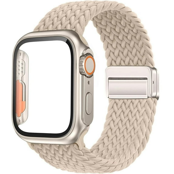 SOLOLUP Compatible with Apple Watch Bands and Case 41mm 40mm 38mm 45mm 44mm 42mm Stretchy Braided Solo Loop iWatch Bands for Aplle Watch Sieres 9 8 7 SE 6 5 4 3 2 1 for Women Men