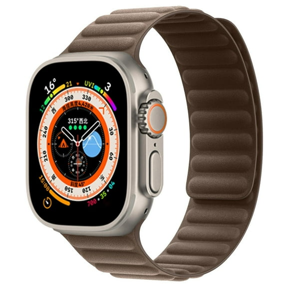 SOLOLUP FineWoven Magnetic Link Band Compatible with Apple Watch Band 49mm 45mm 44mm 42mm, Woven Loop Strap Magnet for iWatch Ultra 2 / Ultra/SE 2 / SE/Series 9 8 7 6 5 4 3 2 1