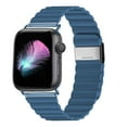 thumbnail image 1 of SOLOLUP Leather Link for Apple Watch Bands 45mm 44mm 41mm 40mm 42mm 38mm 49mm for Women Men, Adjustable Original Magnetic Loop Bands Wristbands Bracelet for iWatch Series Ultra 8 7 SE 6 5 4 3 2 1, 1 of 10