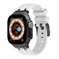 thumbnail image 1 of SOLOLUP Liquid Silicone Sport Band Compatible with Apple Watch Ultra Bands 49mm 45mm 41mm 44mm 40mm 42mm 38mm Women Men, Soft Silicone Strap for  iWatch Series 9 8 7 SE 6 5 4 3 Band, 1 of 11
