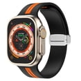 thumbnail image 1 of SOLOLUP Magnetic Band Sport Strap Compatible with Apple Watch Band 38mm 40mm 41mm 42mm 44mm 45mm 49mm Women Men, Soft Silicone Wristbands for iWatch iWatch Series 9 8 7 6 5 4 3 2 1 SE Ultra, 1 of 13