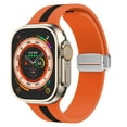 thumbnail image 1 of SOLOLUP Magnetic Band Sport Strap Compatible with Apple Watch Band 38mm 40mm 41mm 42mm 44mm 45mm 49mm Women Men, Soft Silicone Wristbands for iWatch iWatch Series 9 8 7 6 5 4 3 2 1 SE Ultra, 1 of 13