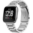 thumbnail image 1 of SOLOLUP Metal Band Compatible with Fitbit Versa 2, Versa, Versa Lite Edition,Stainless Steel Strap Replacement Business Bracelet Compatible with Fitbit Versa Smartwatch, 1 of 11