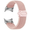thumbnail image 1 of SOLOLUP No Gap 20mm Band for Samsung Galaxy Watch 6 5 4 Band 40mm 44mm Watch 5 Pro 45mm/Galaxy Watch 6 classic bands 43mm 47mm /4 classic 42mm 46mm Magnetic Fabric Woven Braided strap for women men, 1 of 13