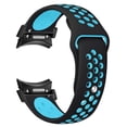 thumbnail image 1 of SOLOLUP No Gap 20mm Strap for Samsung Galaxy Watch 6/6 Classic/5/5 Pro/4/4 Classic 40mm 44mm 45mm 46mm 43mm 47mm Adjustable Silicone Bracelet Sport Wristband Women Men, 1 of 12