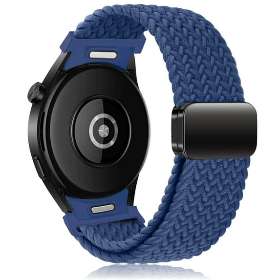 SOLOLUP No Gap Braided 20mm Band for Samsung Galaxy Watch 6 5 4 Band 40mm 44mm Watch 5 Pro 45mm,20 mm Magnetic Woven strap for galaxy Watch 6 classic bands 43mm 47mm /4 classic 42mm 46mm Women men