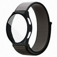 thumbnail image 1 of SOLOLUP Nylon Band Braided Loop Strap + Hard Case Compatible with Samsung Galaxy watch 5 4 40mm 44mm Bnad with Tempered Glass Bumper Case Cover, 1 of 11