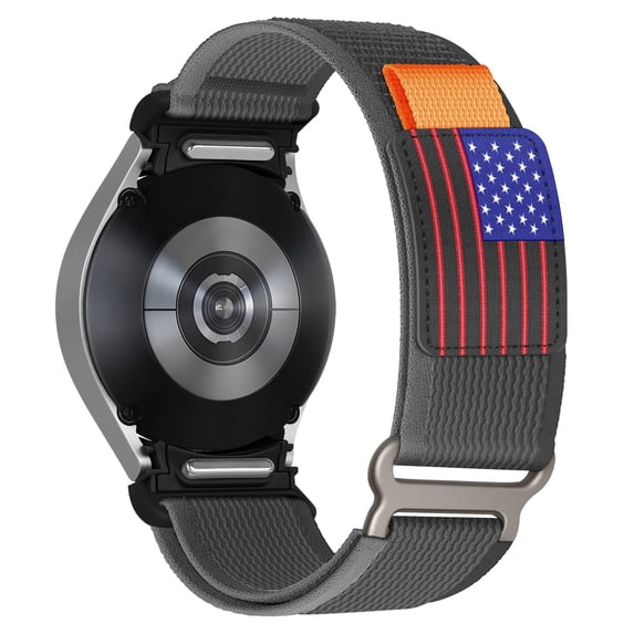 SOLOLUP Rugged Trail Loop Band for Samsung Galaxy Watch 6 5 4 40mm 44mm 42mm 46mm 43mm 5 Pro 45mm Band One-Click No Gap Soft Nylon Sport Loop for Galaxy Watch 6 5 4
