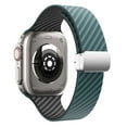 thumbnail image 1 of SOLOLUP Silicone Band Compatible with Apple Watch Bands iWatch Band 49mm 45mm 44mm 42mm 41mm 40mm 38mm Women Men, Magnetic Loop Band for iWatch Series 9 8 7 6 5 4 3 2 1 SE Ultra 2 & 1, 1 of 17