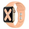 thumbnail image 1 of SOLOLUP Silicone Band Sport Band Compatible with Apple Watch Ultra Bands 49mm 45mm 44mm 41mm 40mm 38mm 42mm Women Men, Elastic Adjustable Strap for iWatch Series 9 8 7 SE 6 5 4 3 2 1 Accessories, 1 of 12