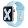 thumbnail image 1 of SOLOLUP Silicone Band Sport Band Compatible with Apple Watch Ultra Bands 49mm 45mm 44mm 41mm 40mm 38mm 42mm Women Men, Elastic Adjustable Strap for iWatch Series 9 8 7 SE 6 5 4 3 2 1 Accessories, 1 of 12