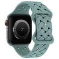 thumbnail image 1 of SOLOLUP Sport Band Compatible with Apple Watch Bands iWatch Band 40mm 41mm 38mm 49mm 45mm 44mm 42mm Women Men Adjustable Sport Silicone Wristbands for iWatch Series Ultra 9 8 7 SE 6 5 4 3 2 1, 1 of 11