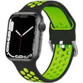 thumbnail image 1 of SOLOLUP Sport Bands Compatible with Apple Watch Band iWatch Bands 49mm 45mm 44mm 42mm 41mm 40mm 38mm Women Men, Adjustable Soft Silicone Sport Band for iWatch Series 9 8 7 6 5 4 3 2 1 SE Ultra, 1 of 13