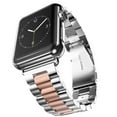 thumbnail image 1 of SOLOLUP Stainless Steel Metal Band Compatible with apple watch bands iWatch Band 45mm 44mm 42mm 49mm 41mm 40mm 38mm Butterfly Buckle Strap Replacement iwatch Series 9 8 7 SE 6 5 4 3 2 1 Ultra, 1 of 13