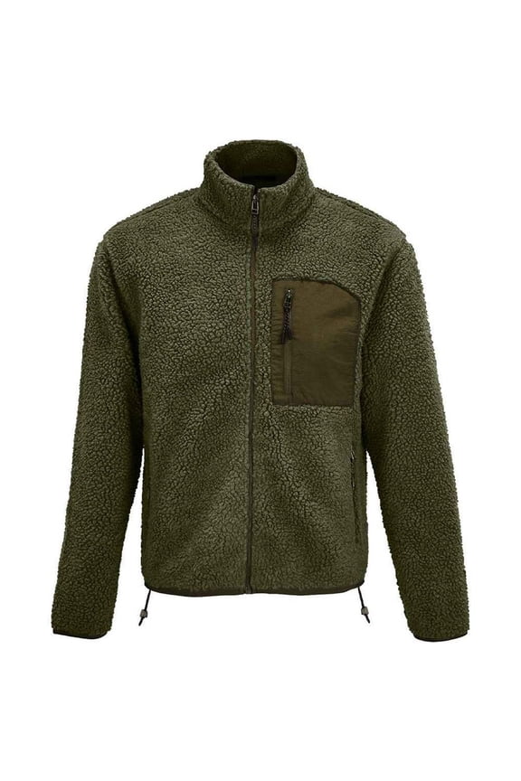 SOLS Adult Fury Sherpa Fleece Jacket