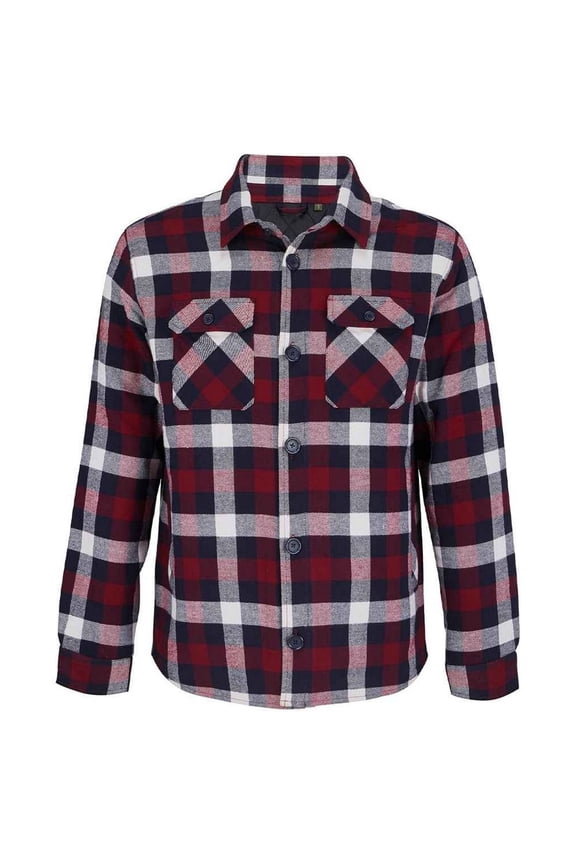 SOLS  Adult Noah Flannel Padded Overshirt