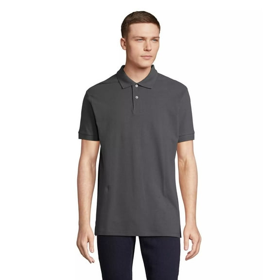 SOLS Adult Pacific Pique Twin Needle Stitch Polo Shirt