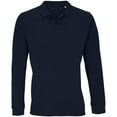 thumbnail image 1 of SOLS  Adult Planet Piqué Long-Sleeved Polo Shirt, 1 of 4
