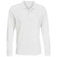 thumbnail image 1 of SOLS  Adult Prime Pique Long-Sleeved Polo Shirt, 1 of 4