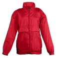 thumbnail image 1 of SOLS Kids Surf Water Resistant Windproof Windbreaker Jacket, 1 of 4