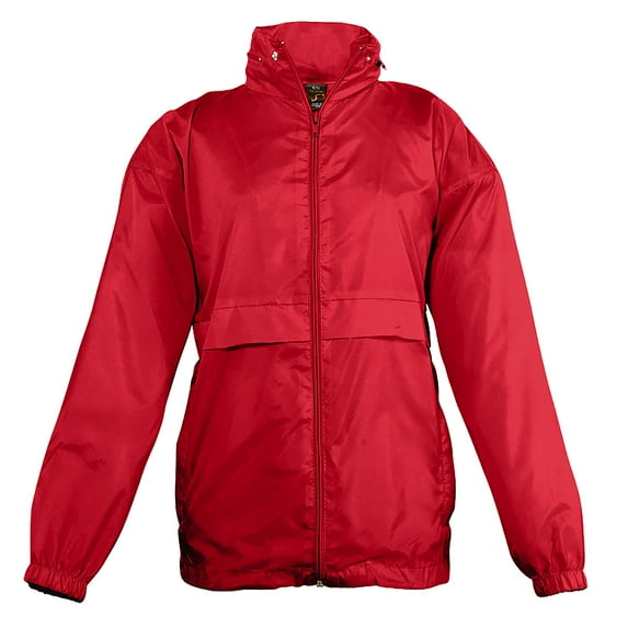 SOLS Kids Surf Water Resistant Windproof Windbreaker Jacket