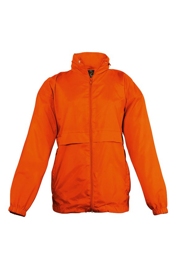 SOLS Kids Surf Water Resistant Windproof Windbreaker Jacket