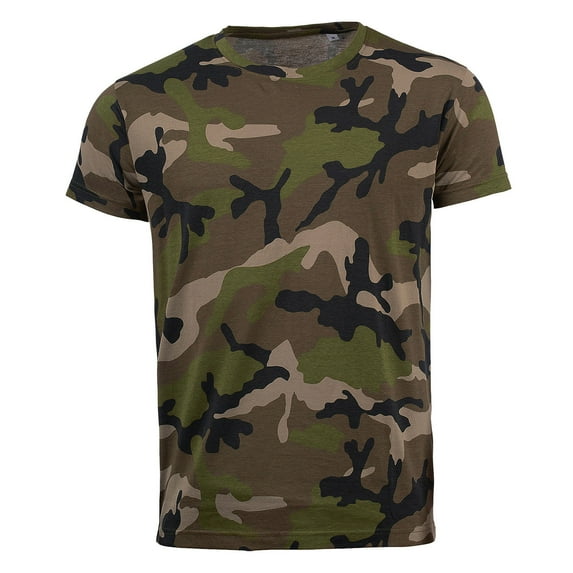 SOLS Mens Camo Short Sleeve T-Shirt