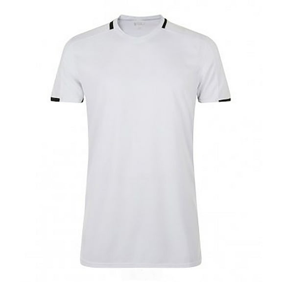 SOLS Mens Classico Contrast Short Sleeve Soccer T-Shirt