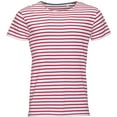 thumbnail image 1 of SOLS Mens Miles Striped Short Sleeve T-Shirt, 1 of 4