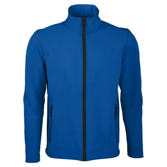 SOLS Mens Race Full Zip Water Repellent Softshell Jacket